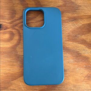 Dark teal Poppy Phone Case for iPhone 13 Pro Max